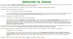 Desktop Screenshot of jehovahisjesus.com